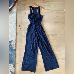 The Odell’s navy jumpsuit